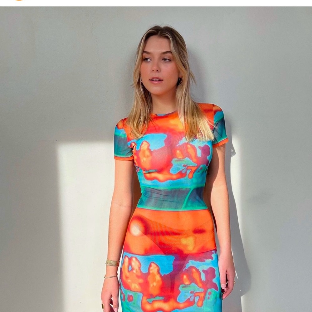 Vibrant Multicolor Dress